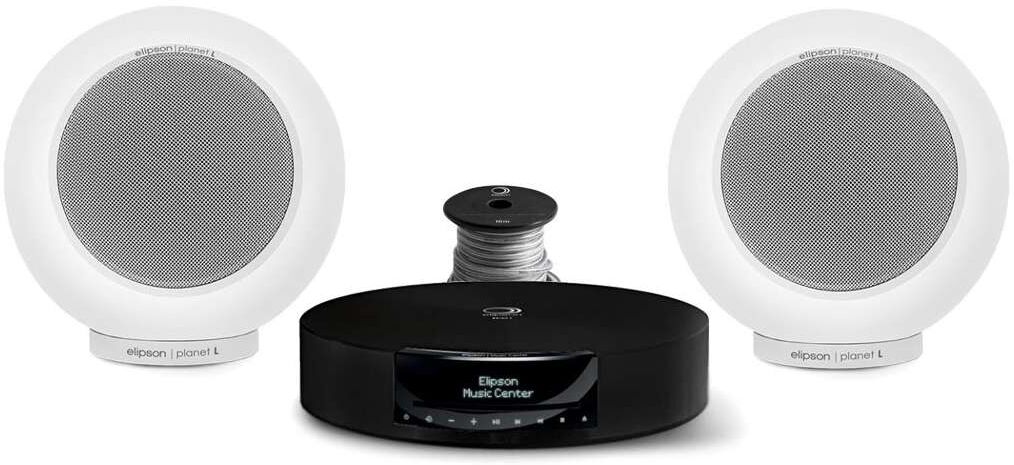 Elipson pack music center bt hd + chromecast + planet l 2.0 mercury ice + câble hp 10m Elipson pack music center bt hd + chromecast + planet l 2.0 mercury ice + câble hp 10m