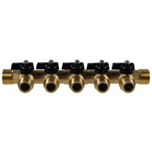 Arcanaute - Collecteur - 3/4 in male - 1/2 in female 5-outlet - manifold - Publicité Arcanaute - Collecteur - 3/4 in male - 1/2 in female 5-outlet - manifold - Publicité
