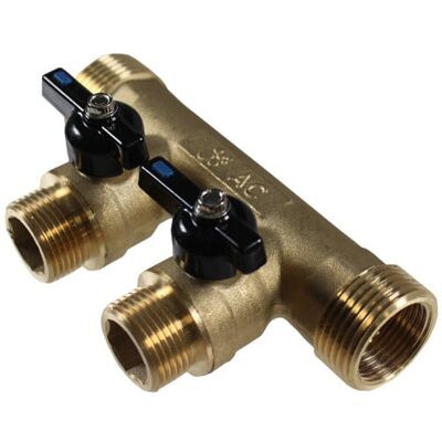Arcanaute - Collecteur Mini-vanne 1" - Valve manifold - Publicité Arcanaute - Collecteur Mini-vanne 1" - Valve manifold - Publicité