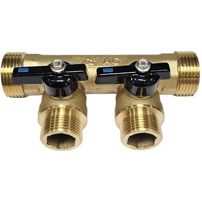 Arcanaute - Collecteur Mini-vanne 1" - Valve manifold - Publicité Arcanaute - Collecteur Mini-vanne 1" - Valve manifold - Publicité