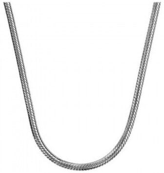 Charms Collier charms Argent Rhodié Chaine Tube Serpent pour Coulissant-C03043 Charms Collier charms Argent Rhodié Chaine Tube Serpent pour Coulissant-C03043