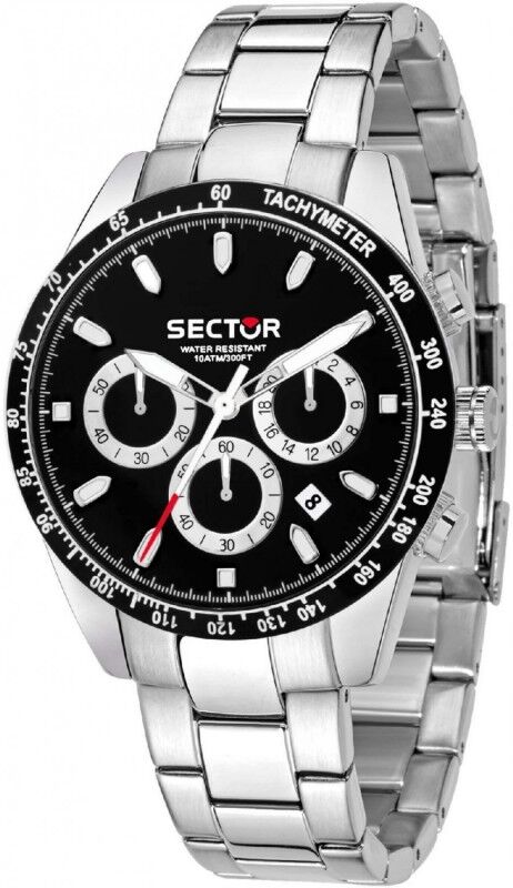 Sector Montre Sector Homme 245 Chrono Acier R3273786004 Sector Montre Sector Homme 245 Chrono Acier R3273786004