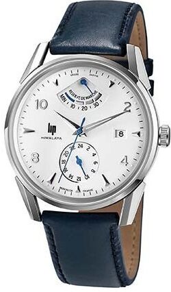 LIP Himalaya 40 Automatique Réserve de Marche Automatique bracelet Bleu-671560 LIP Himalaya 40 Automatique Réserve de Marche Automatique bracelet Bleu-671560