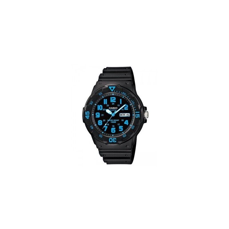 Casio Montre Casio Homme Résine Noir MRW200H-2BVEF Casio Montre Casio Homme Résine Noir MRW200H-2BVEF