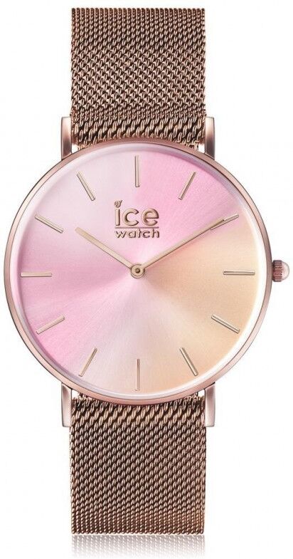 Ice Watch Montre Femme City Sunset Milanaise Ballerina Extra Small-016023 Ice Watch Montre Femme City Sunset Milanaise Ballerina Extra Small-016023