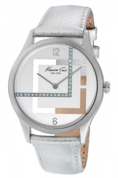 Keneth Cole Montre Keneth Cole Femme Transparency Cuir Gris IKC2877