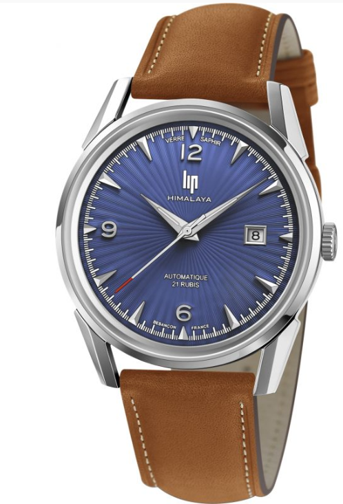 LIP Himalaya 40 Automatique Montre Unisexe Bracelet Marron-671579 LIP Himalaya 40 Automatique Montre Unisexe Bracelet Marron-671579