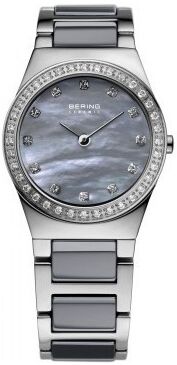 Bering Montre Bering Femme Swarovski Céramique Gris 32426-789