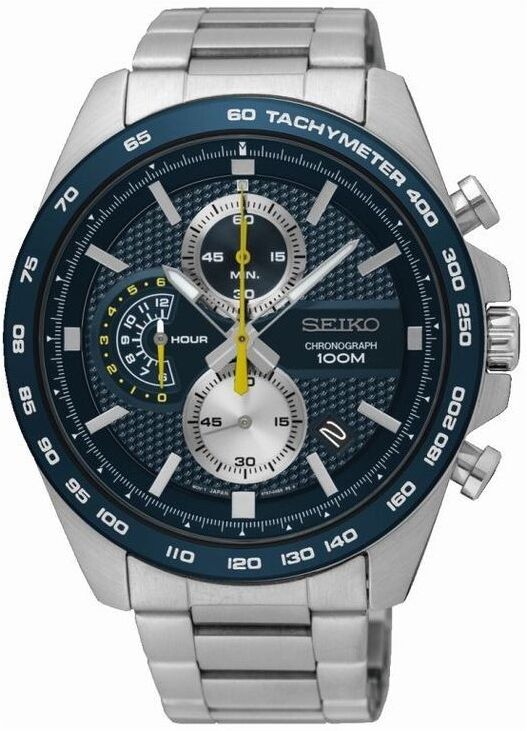 Seiko Montre Homme Chrono Acier SSB259P1