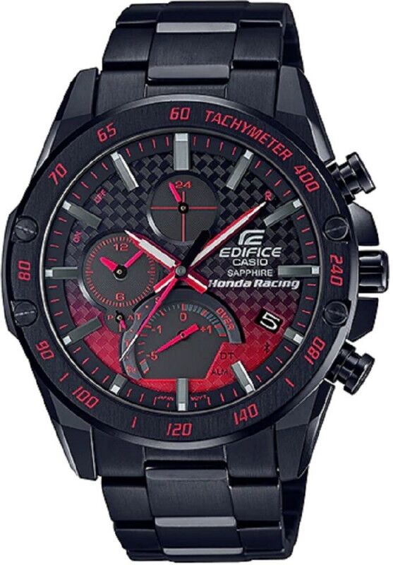 Casio Edifice Honda Racing Chrono Acier EQB-1000HR-1AER Casio Edifice Honda Racing Chrono Acier EQB-1000HR-1AER