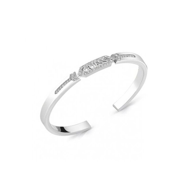 Guess Hexagon Bracelet Jonc Acier UBB29124-S Guess Hexagon Bracelet Jonc Acier UBB29124-S