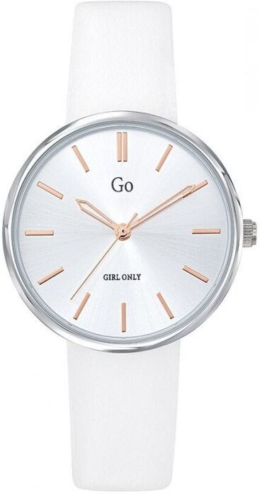 Go Girl Only Go Girl Montre Femme Acier Cuir Blanc 699313 Go Girl Only Go Girl Montre Femme Acier Cuir Blanc 699313