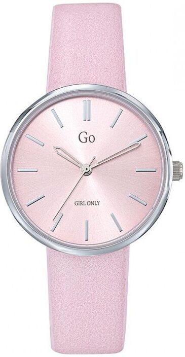 Go Girl Only Go Girl Montre Femme Acier Cuir Rose 699314 Go Girl Only Go Girl Montre Femme Acier Cuir Rose 699314