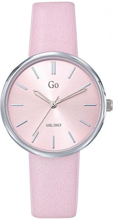 Go Girl Only Go Girl Montre Femme Acier Cuir Rose 699314