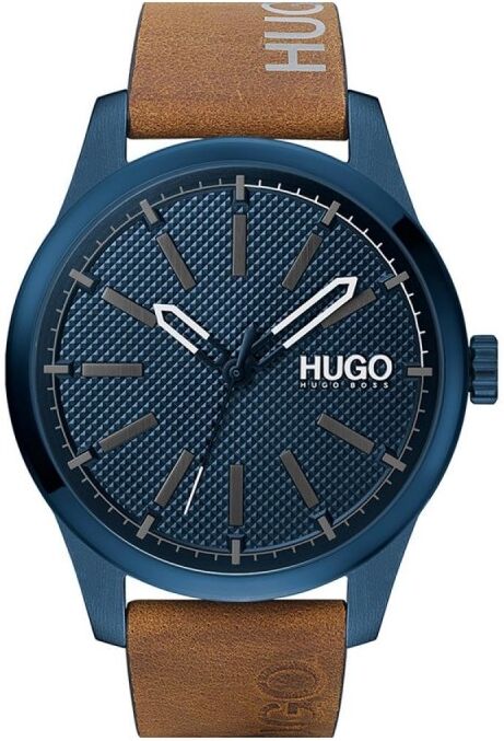 HUGO BOSS Invent Montre Homme Cuir Marron 1530145