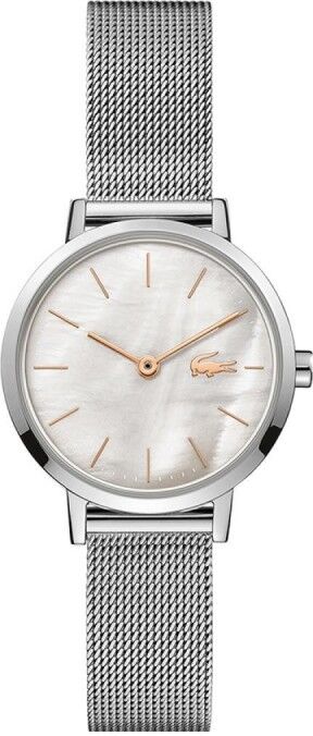Lacoste Moon Mini Montre Femme Acier Milanais Argenté 2001121 Lacoste Moon Mini Montre Femme Acier Milanais Argenté 2001121