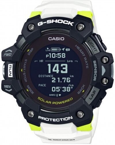 Casio G-Shock G-Squad GPS Montre Homme Résine Blanche GBD-H1000-1A7ER Casio G-Shock G-Squad GPS Montre Homme Résine Blanche GBD-H1000-1A7ER