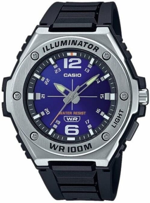 Casio Montre Homme Résine Noire MWA-100H-2AVEF Casio Montre Homme Résine Noire MWA-100H-2AVEF