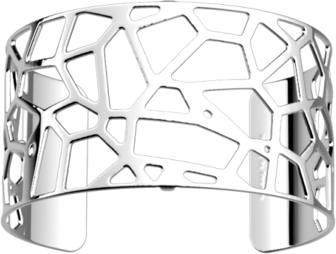Les Georgettes Manchette Femme Les Essentielles + Girafe Argenté 40 mm -70292971600000 Les Georgettes Manchette Femme Les Essentielles + Girafe Argenté 40 mm -70292971600000