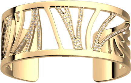 Les Georgettes Manchette Femme Les Précieuses Perroquet Doré 25 mm -70307120108000 Les Georgettes Manchette Femme Les Précieuses Perroquet Doré 25 mm -70307120108000