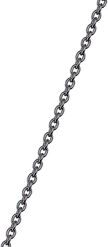 Les Georgettes Chaine Ruthémium Maille Forçat 45 cm-70311043500045 Les Georgettes Chaine Ruthémium Maille Forçat 45 cm-70311043500045