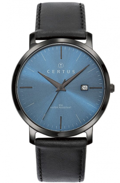 Certus Montre Certus Homme Cuir Noir 611053 Certus Montre Certus Homme Cuir Noir 611053