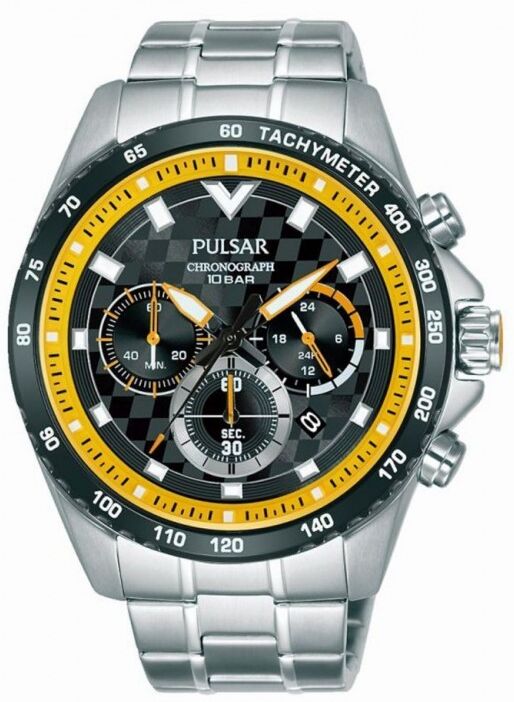 Pulsar Sport Montre Homme Chrono Acier PT3A65X1