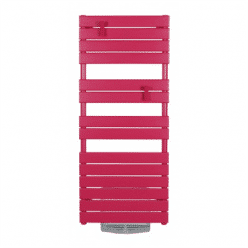 Atlantic Sèche serviette adélis intégral rouge passion avec soufflerie 1500w atlantic 861558