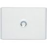 Porte drivia blanche ip40 ik07 pour coffret référence 401221 - legrand 401231