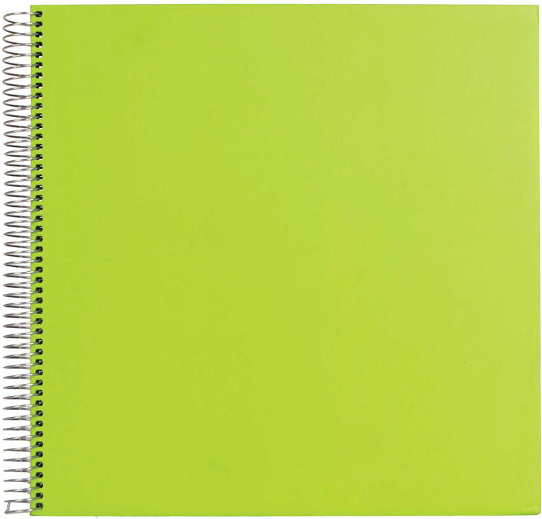Innova Album photo traditionnel à spirales 30 pages vert Innova Album photo traditionnel à spirales 30 pages vert