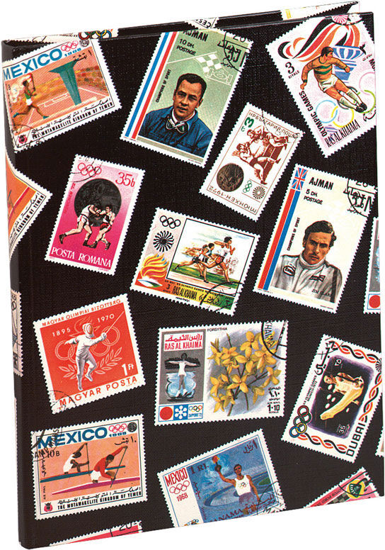 Exacompta Album timbres noir 16 pages philatélie Exacompta Album timbres noir 16 pages philatélie