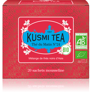 KUSMI TEA Thé du matin N°24 - Mélange de thés noirs d’Asie - Sachets de thé - Kusmi Tea