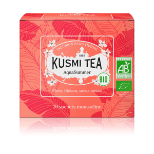 KUSMI TEA AquaSummer - Infusion de fruits et hibiscus bio -   Kusmi Tea