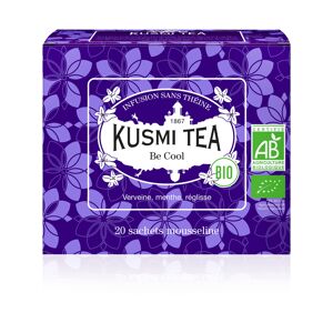 KUSMI TEA Be Cool (Infusion bio) - Infusion verveine - Sachets de thé - Kusmi Tea - Publicité