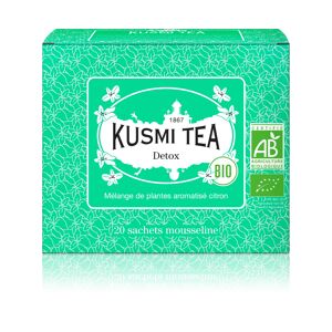 KUSMI TEA Detox - Thé vert, maté, citron - Sachets de thé - Kusmi Tea - Publicité