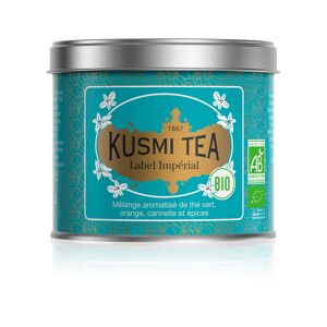 KUSMI TEA Label Imperial - Thé vert, épices, cannelle - Boîte de thé en vrac - Kusmi Tea - Publicité