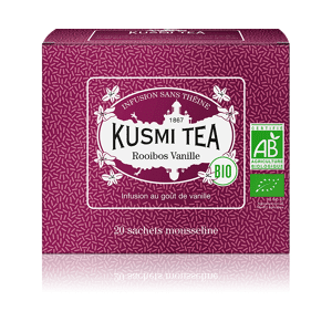 KUSMI TEA Rooibos Vanille (Infusion bio) Kusmi Tea - Publicité
