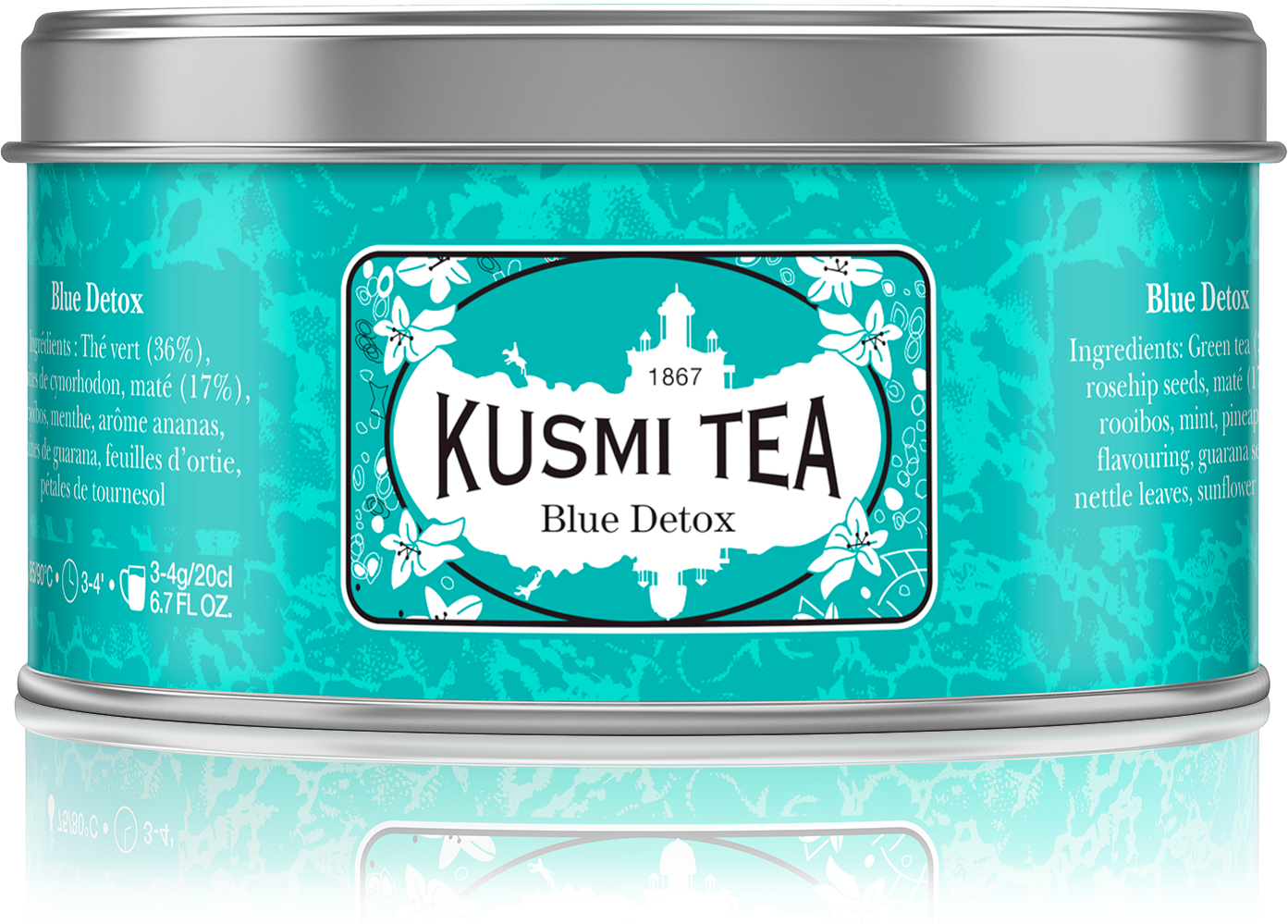 KUSMI TEA Blue Detox Thé vert  Kusmi Tea KUSMI TEA Blue Detox Thé vert  Kusmi Tea
