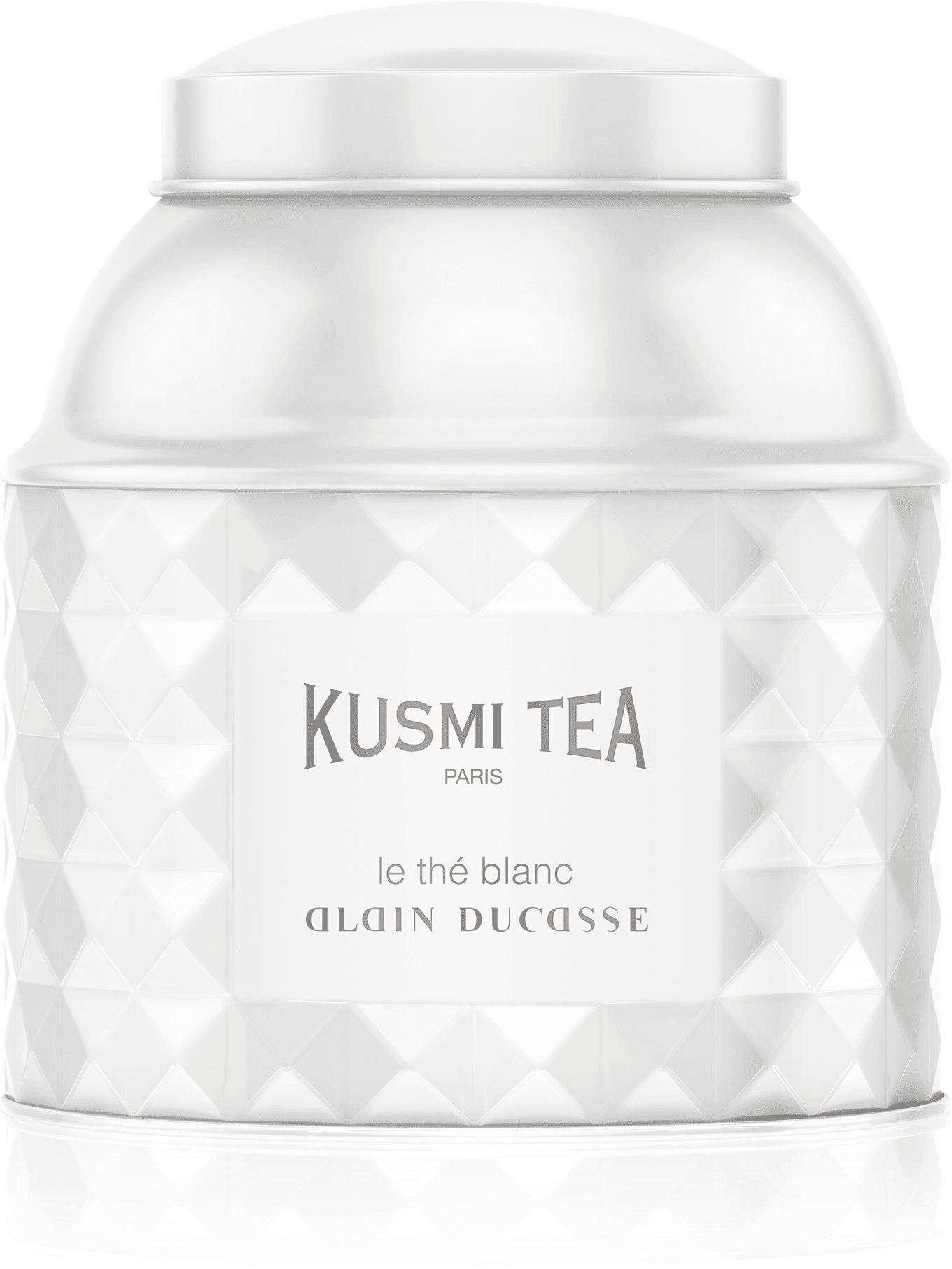 Le Thé Blanc Alain Ducasse - Thé blanc aromatisé framboise et rose - Kusmi Tea