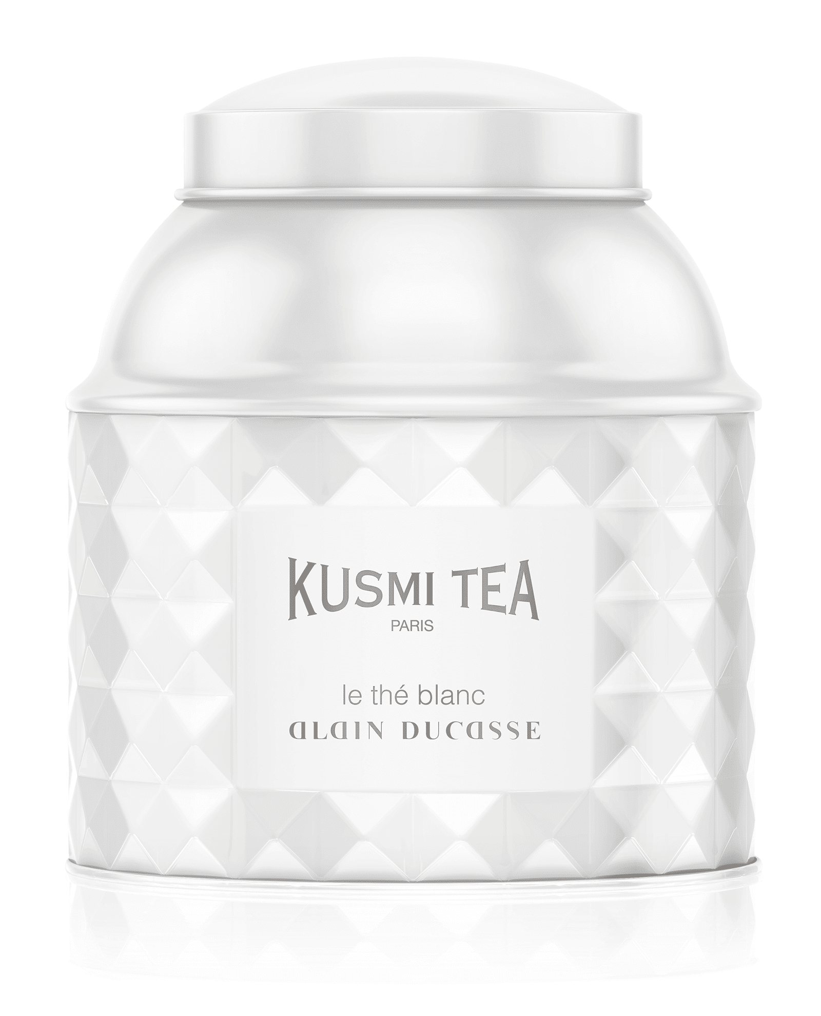 KUSMI TEA Le Thé Blanc Alain Ducasse - Thé blanc aromatisé framboise et rose - Kusmi Tea