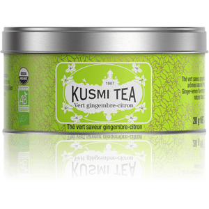 Vert gingembre-citron - The vert saveur gingembre-citron - Boite a the en vrac - Kusmi Tea