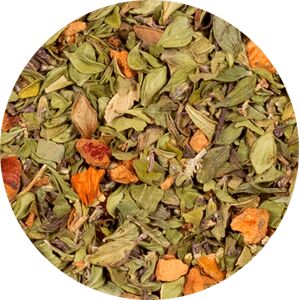 L'Infusion Alain Ducasse - Infusion de plantes et fruits aux arômes naturels de peche et fleur d?oranger - Kusmi Tea