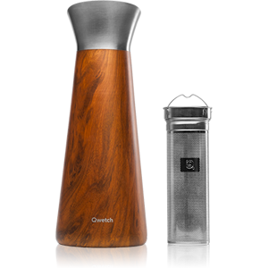 Carafe Isotherme 1L - Carafe isotherme 1L en acier inoxydable avec filtre - Kusmi Tea