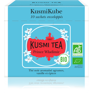 KUSMI TEA Prince Vladimir - Thé noir earl grey, orange - Sachets de thé - Kusmi Tea