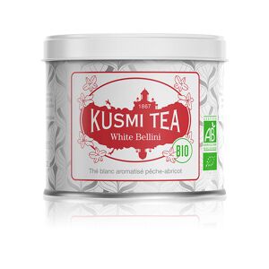 KUSMI TEA White Bellini - Thé blanc aromatisé pêche-abricot -
