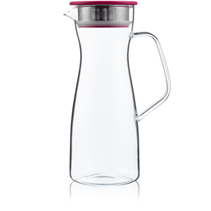 KUSMI TEA Carafe à thé glacé en verre 1,10L - Carafe à thé glacé 1,10L en verre T.TOTEM - Kusmi Tea