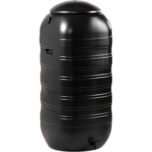 Récupérateur d’eau forme colonne Nature Modèle - 250L - Noir
