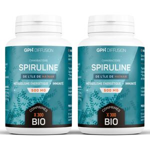 GPH Diffusion Spiruline Bio - 500 mg - 600 comprimes