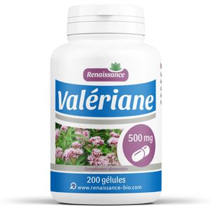 Renaissance Bio Valeriane 500 mg 200 gelules