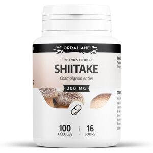 Orgaliane Shiitake - 200 mg - gelules